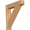 Ekena Millwork Traditional Craftsman Smooth Outlooker, Western Red Cedar, 7 1/2"W x 34"D x 34"H OUT08X34X34TRA04SWR - alternate 1